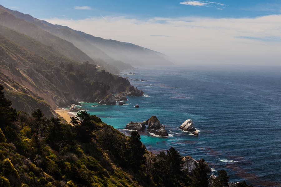 The Big Sur Coast. Big Sur, California