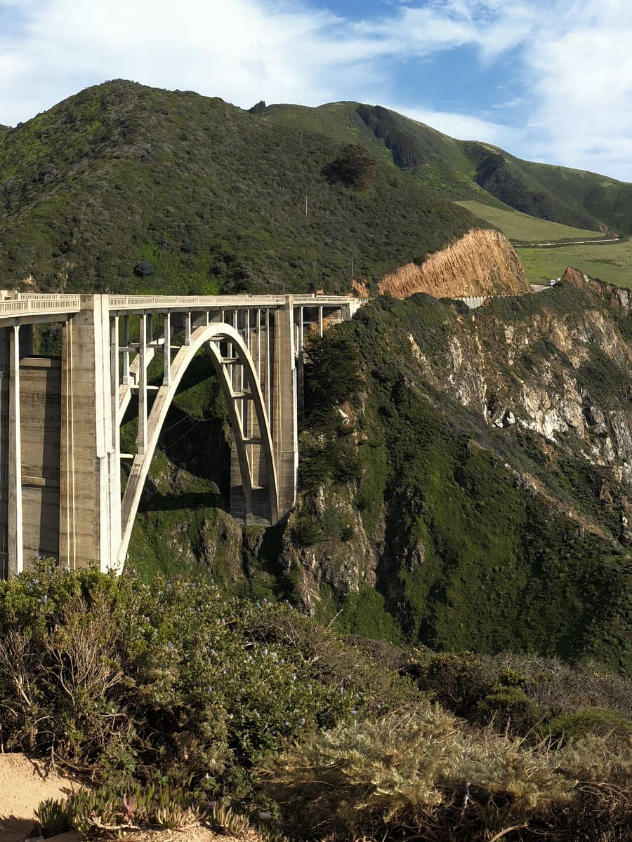 Bixby Bridge, Panel 2 of 4. Big Sur, California