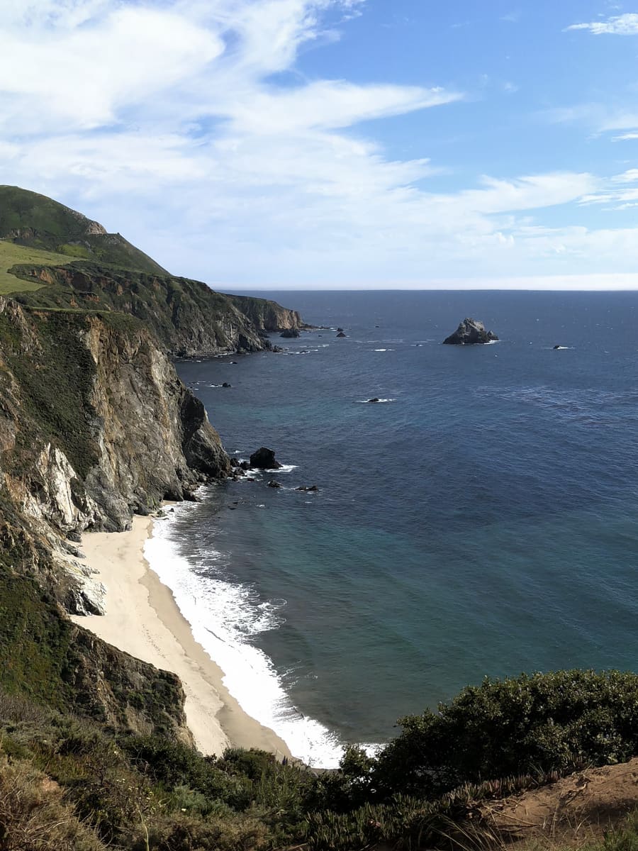 Bixby Bridge, Panel 3 of 4. Big Sur, California