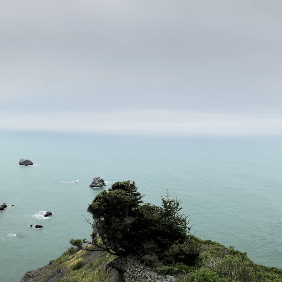 Coastal Cliffs, Panel 2 of 4. Big Sur, California