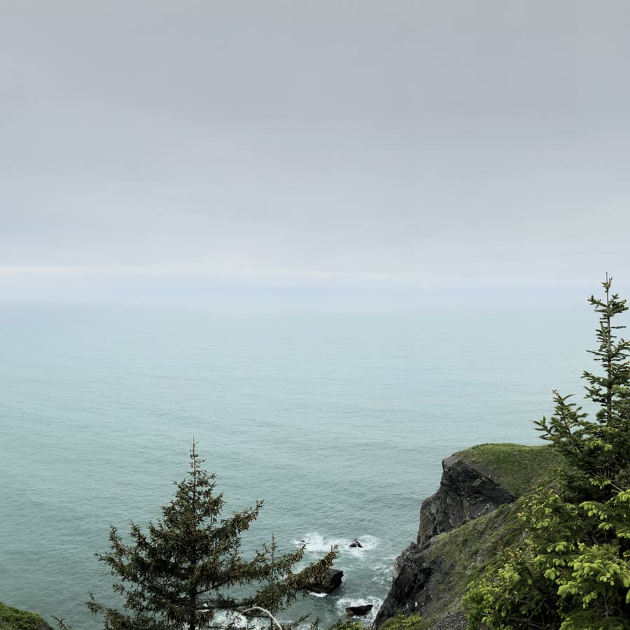 Coastal Cliffs, Panel 3 of 4. Big Sur, California