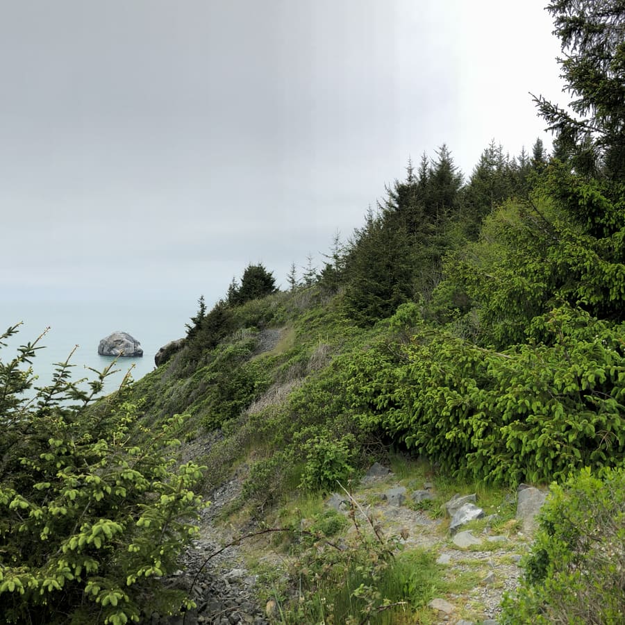 Coastal Cliffs, Panel 4 of 4. Big Sur, California