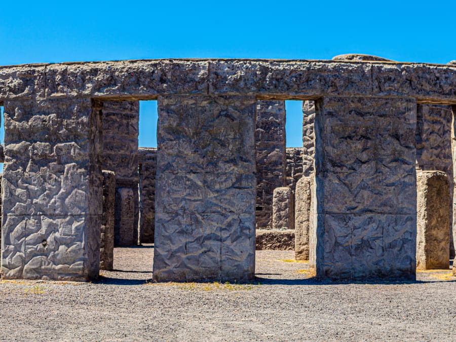 Stonehenge at Maryhill. Maryhill, Washington