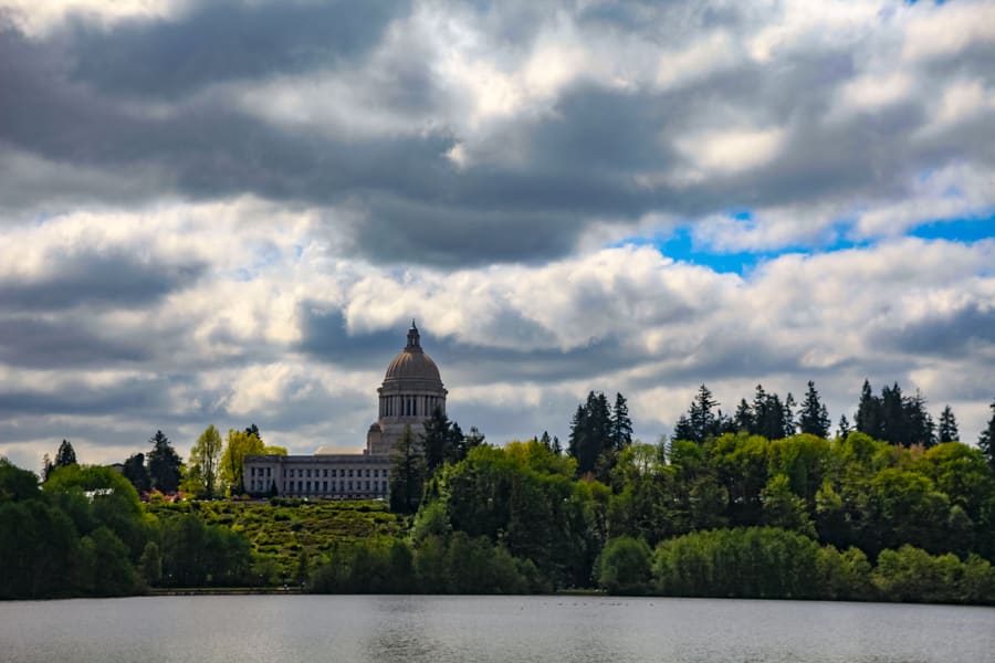 The Capitol Dome. Olympia, Washington