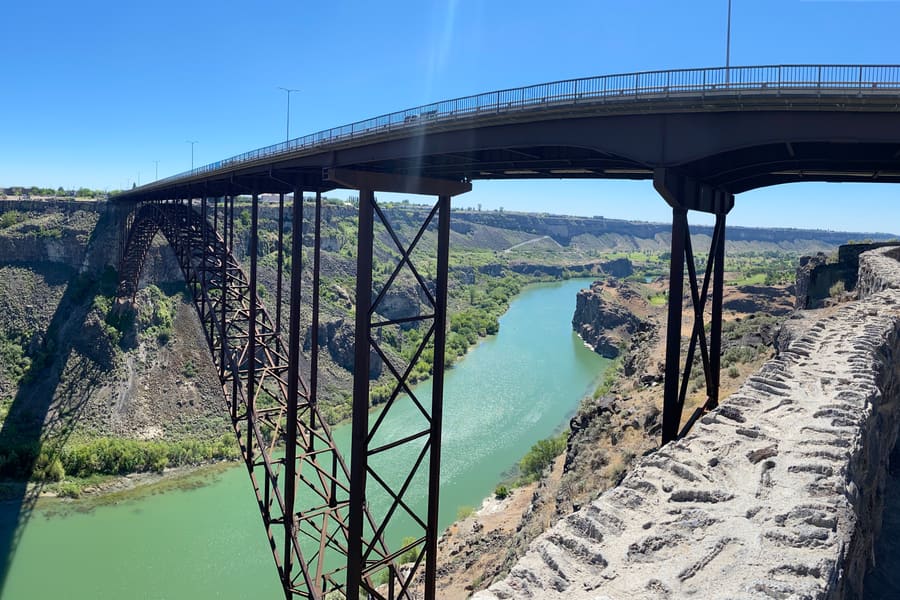 Perrine Bridge. Snake River Canyon, Twin Falls, Idaho